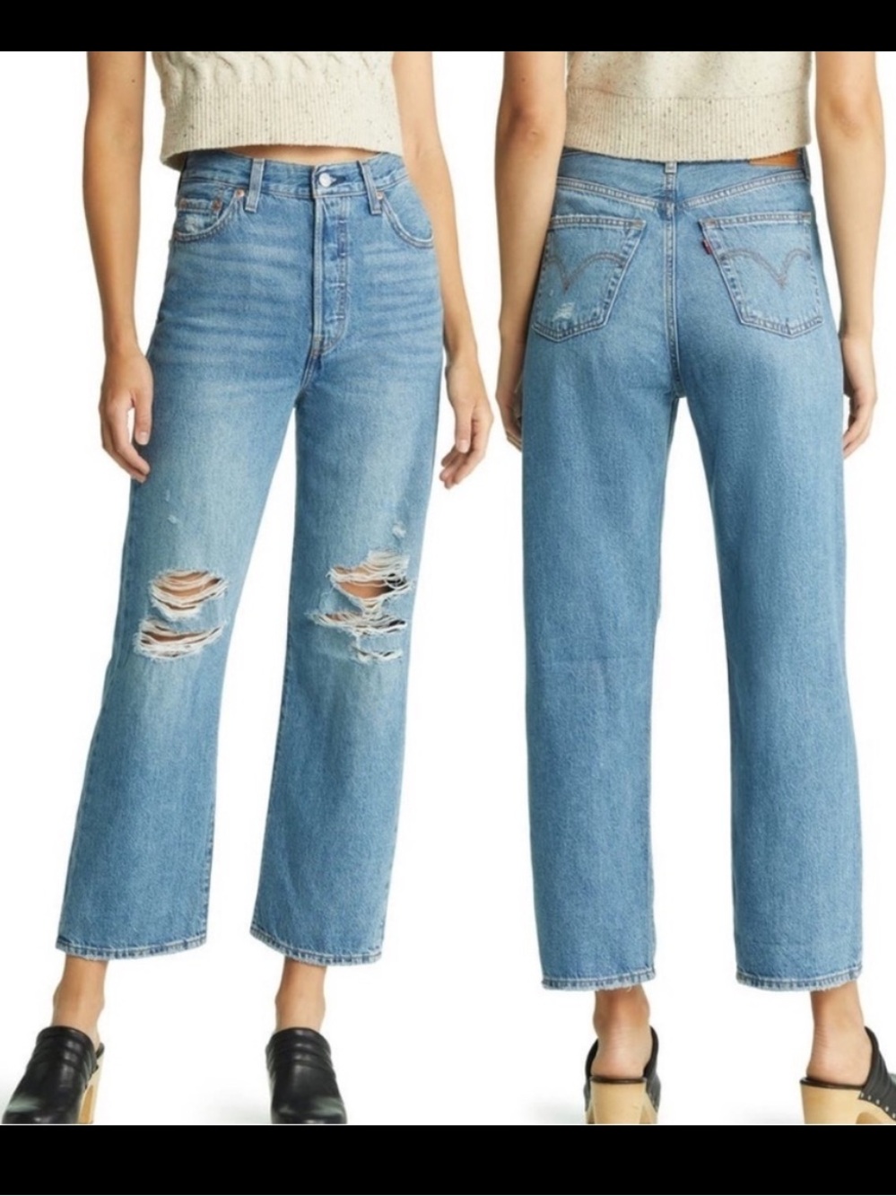Ribcage Straight Ankle Jeans